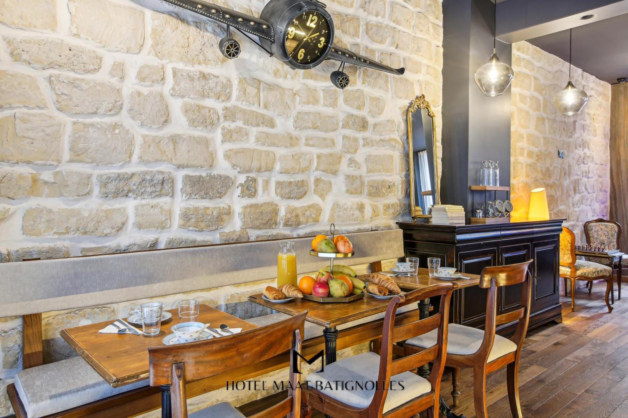Hotel Maat Batignolles Parijs Buitenkant foto
